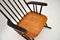 Vintage Ebonised Elm Rocking Chair, 1960s 10
