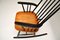 Vintage Ebonised Elm Rocking Chair, 1960s 7