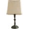 Baroque Style Table Lamp in Patinated Pewter, 1930s 1