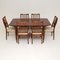 Vintage Swedish Dining Table & Chairs by Svante Skogh for Seffle Möbelfabrik, Set of 7 1