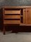 Credenza Mid-Century in teak con ante scorrevoli, Immagine 4