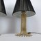 Vintage Italian Brass Table Lamps, 1970s, Set of 2 5