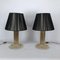 Vintage Italian Brass Table Lamps, 1970s, Set of 2 9