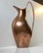 Vintage Copper Masterpiece Pitcher by Henning Koppel for Georg Jensen, Image 5