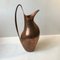 Vintage Copper Masterpiece Pitcher by Henning Koppel for Georg Jensen, Image 9