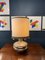 Large Mid-Century West German Stoneware Lamp in the Style of Scheurich or Bay 1