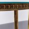 Italian Brass and Glass Console, 1940s 5