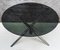 Chromed Steel Dining Table with Tinted Glass Top, Image 2