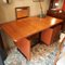 Center Desk with 4 Drawers in Teak, Italy, 1960s 11