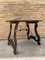Tavolino barocco con gambe a lira e ripiano intarsiato, Spagna, Immagine 4
