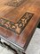 Spanish Baroque Side Table with Lyre Legs and Marquetry Top, Early 19th Century 16