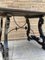 Tavolino barocco con gambe a lira e ripiano intarsiato, Spagna, Immagine 6