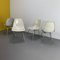 Side Chairs in Off-White by Charles & Ray Eames for Vitra, 1970s, Set of 4 3