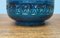 Vintage Italian Rimini Blu Pottery Ashtray by Aldo Londi for Bitossi 10