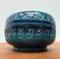 Vintage Italian Rimini Blu Pottery Ashtray by Aldo Londi for Bitossi, Image 3