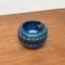 Vintage Italian Rimini Blu Pottery Ashtray by Aldo Londi for Bitossi 18