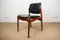 Danish Teak and Leather Captain Armchairs by Erik Buck for Orum Mobelfabrik, 1960s, Set of 4, Image 1