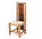 Art Deco Haagse School High Back Chair in Oak by Cor Alons, 1923, Image 1