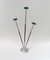 Art Deco Chrome 3-Fold Hat Stand 3