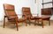 Danish Teak and Leather FD 164 Armchairs and Ottoman by Arne Vodder for France & Son, Set of 2 18