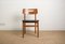 Dänische Stühle aus Teak & Schwarzem Kunstleder, 1960er, 6er Set 9