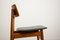 Dänische Stühle aus Teak & Schwarzem Kunstleder, 1960er, 6er Set 11