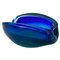 Blue Murano Glass Bowl or Ashtray from Seguso, Italy, 1960s, Image 1