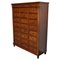 Empire Style French Mahogany Apothecary Cabinet / Filing Cabinet, 1920s 1