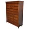 Empire Style French Mahogany Apothecary Cabinet / Filing Cabinet, 1920s, Image 1