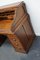 Antique French Oak Roll Top Desk, Late 19th Century, Image 5
