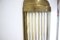 Große Art Deco Wand- oder Deckenlampe aus Messing & Glas, 1930er 10