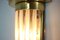 Big Art Deco Brass and Glass Wall Lamp, 1930s, Image 10