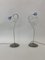 Blue Glass Ball Table Lamp by Harco Loor, 1980s, Set of 2, Image 1