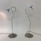 Blue Glass Ball Table Lamp by Harco Loor, 1980s, Set of 2, Image 2