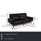 Plura Black Leather Sofa by Rolf Benz 2