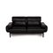 Schwarzes Plura Ledersofa von Rolf Benz 9