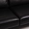 Plura Black Leather Sofa by Rolf Benz, Image 4