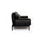 Plura Black Leather Sofa by Rolf Benz 10