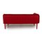 Ruched Red Leather Sofa from Ligne Roset, Image 7