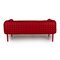 Divano Ruché in pelle rossa di Ligne Roset, Immagine 7