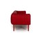 Divano Ruché in pelle rossa di Ligne Roset, Immagine 6