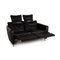 Sesame FSM250 / 23 Black Leather Sofa, Image 3
