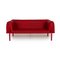 Ruché Red Leather Sofa Set from Ligne Roset, Set of 2 7
