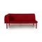 Canapé Ruché en Cuir Rouge de Ligne Roset, Set de 2 10