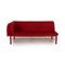 Ruché Red Leather Sofa Set from Ligne Roset, Set of 2 10
