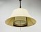 Lámpara colgante regulable en altura de Temde, años 70, Imagen 5