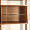 Solid Beech, Teak Veneer and Brass Bookcase, Italy, 1960s 5