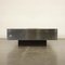 Lacquered Wood and Chromed Aluminium Foil Coffee Table, Italy, 1970s 11