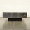 Lacquered Wood and Chromed Aluminium Foil Coffee Table, Italy, 1970s 13