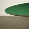 Veneered Wood and Back-Treated Glass Table, Italy, 1950s, Image 4